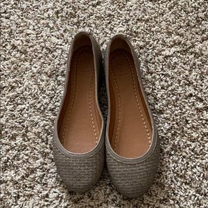NWOT Frye Carson woven ballet flat